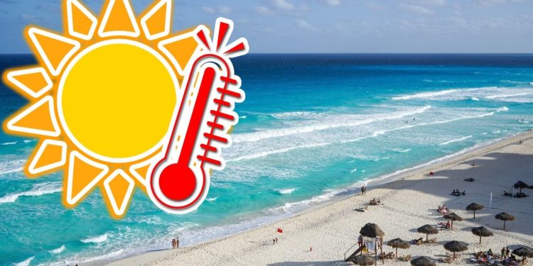 Pronostican calor intenso en Cancún y Quintana Roo para este 16 de abril