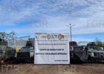 Vehículos Monstruo Tamaulipas: FGR Destruye 50
