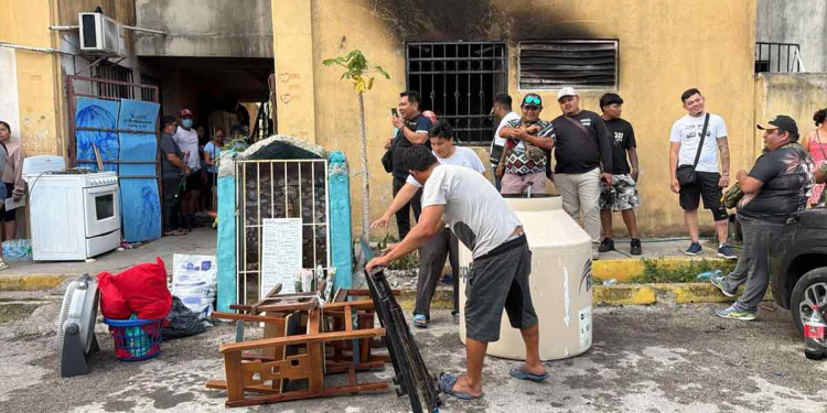 Incendio Cancún Desata Solidaridad Vecinal