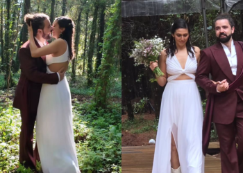 Boda de Javier Ibarreche y Daniela Schmill: Ceremonia Íntima