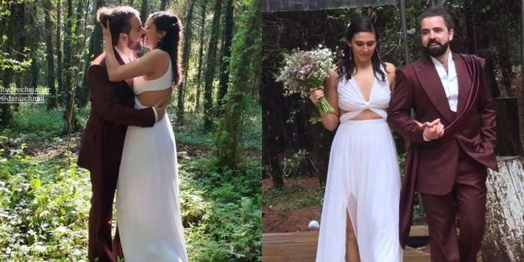 Boda de Javier Ibarreche y Daniela Schmill: Ceremonia Íntima