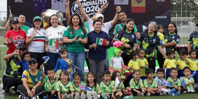 Mundialito 2026: DIF Benito Juárez Fortalece Familias