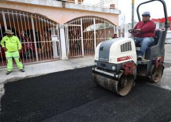 Mantenimiento vial Supermanzana 23 inicia en Cancún