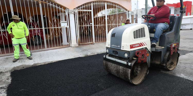 Mantenimiento vial Supermanzana 23 inicia en Cancún