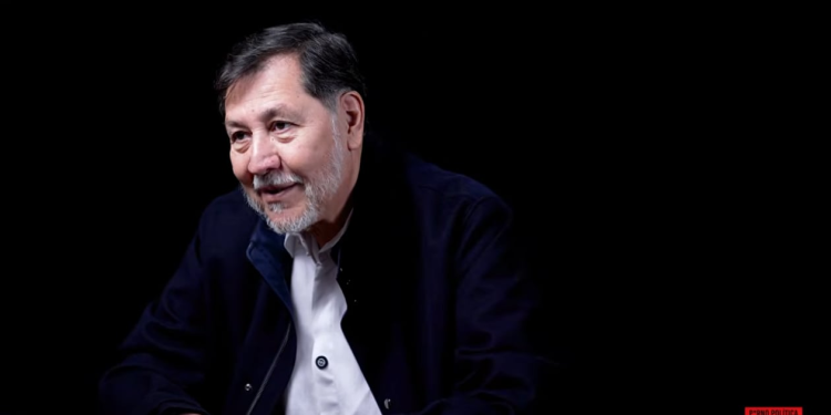 Noroña abandona entrevista por mansión