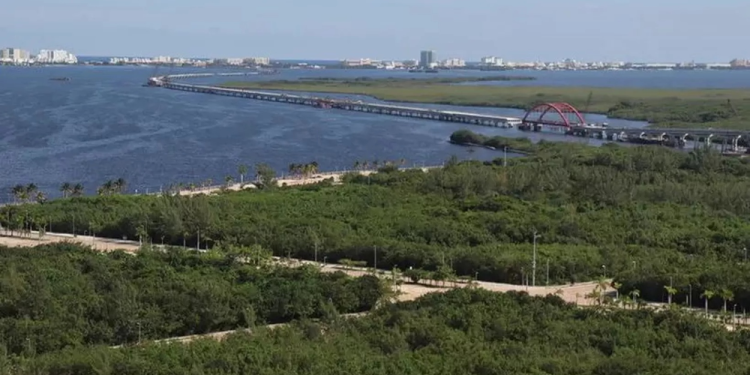 Puente Nichupté Cancún Inicia con Transporte Público