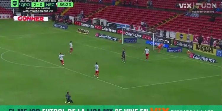 Mateo Coronel doblete Gallos Liga MX vence Necaxa