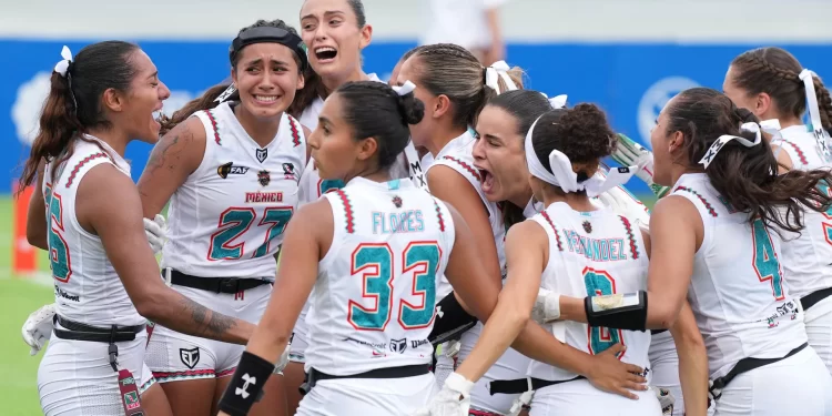 campeonas mundiales de flag football México reconocimiento histórico