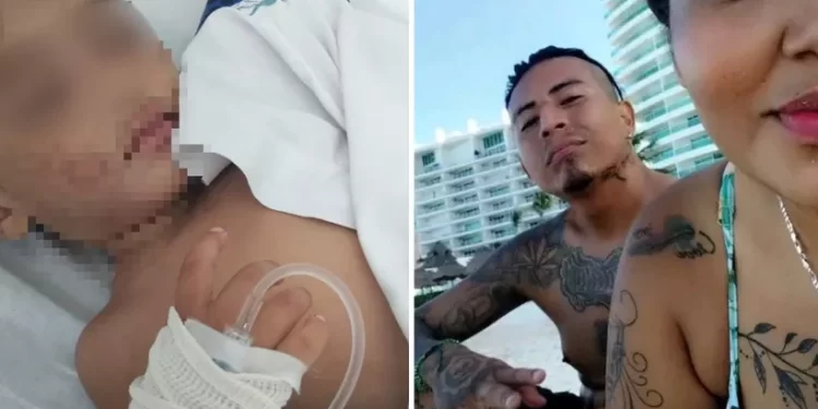 Cancún: Niño de 2 años sigue hospitalizado tras agresión familiar