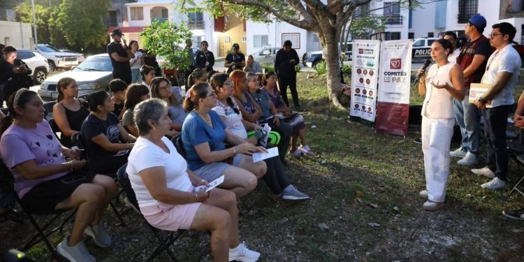 Ana Paty Peralta fortalece la proximidad entre ciudadania y autoridades con nuevo Comite de Paz en Cancun