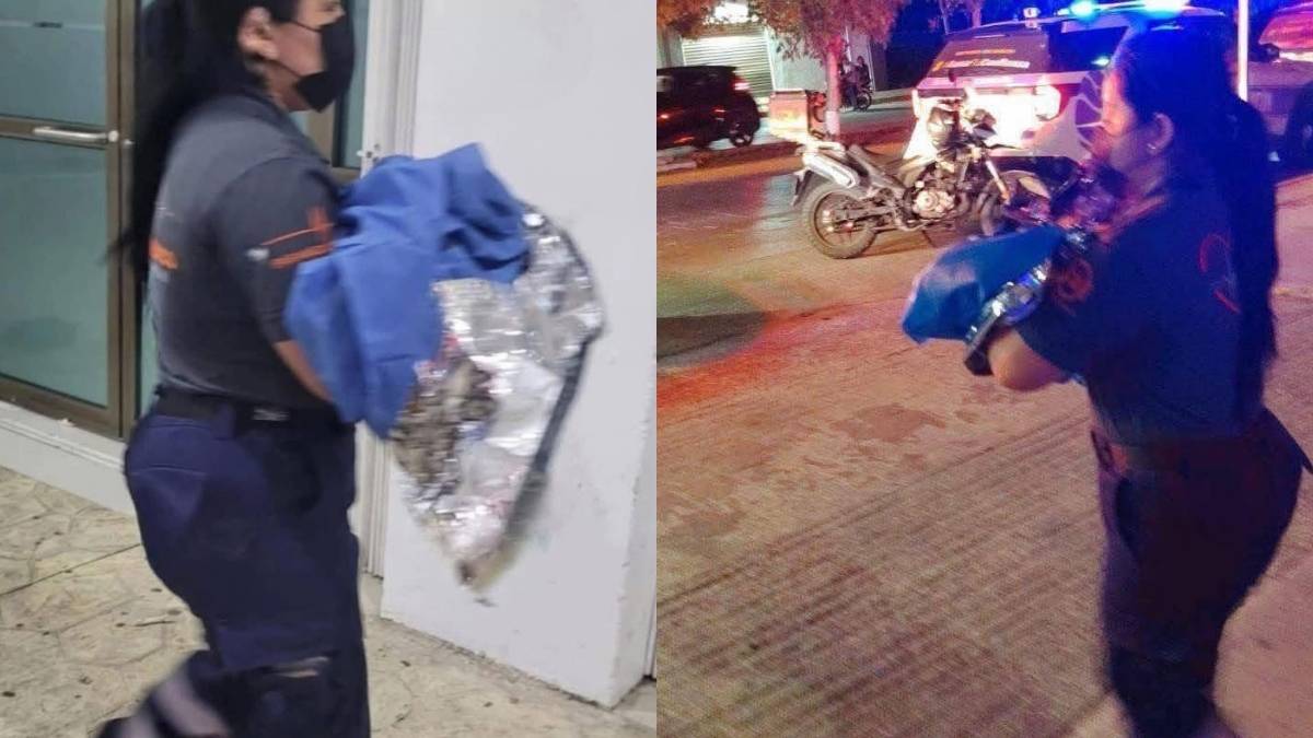 Bebe abandonado en Cancun permanece hospitalizado