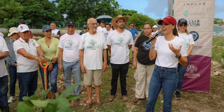 Con Arboriza Cancun transforman espacios publicos y escuelas con reforestacion