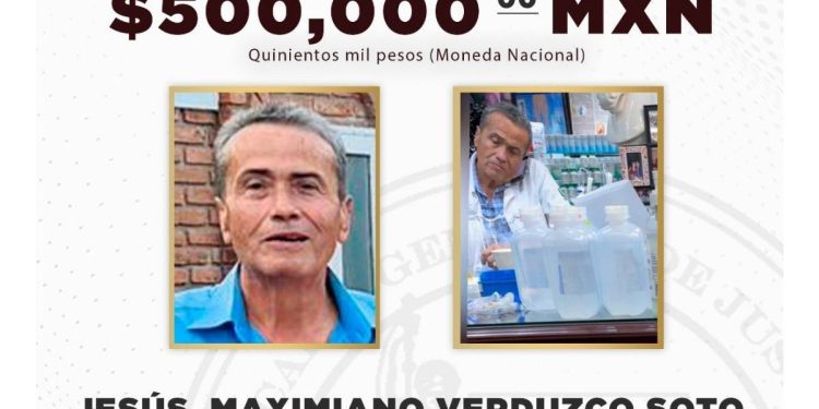 Fiscalia de Sonora ofrece recompensa de 500 mil pesos por medico ligado a caso de sueros vitaminados