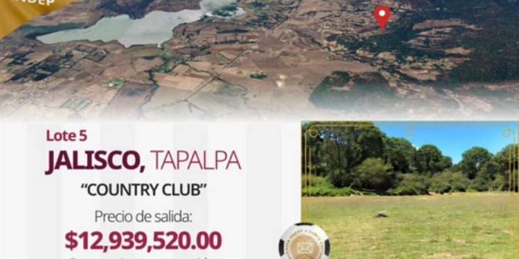 INDEP subastara terreno donde se escondia El Mencho en exclusivo fraccionamiento de Jalisco