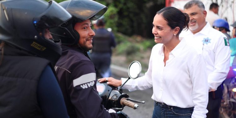 Ana Paty Peralta, realizó un recorrido de supervisión del Programa “Vidas en Movimiento”