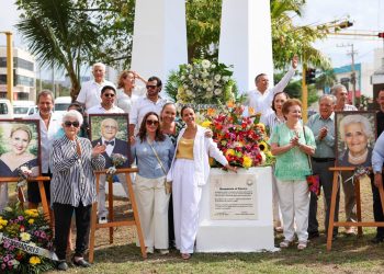 Ana Paty Peralta, encabezó homenaje a los primeros pobladores de Cancún