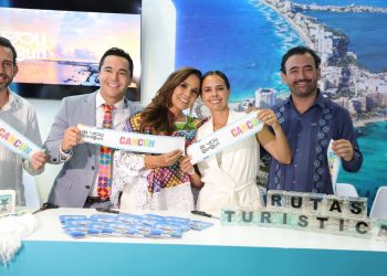 Ana Paty Peralta, participó en la inauguración oficial de la 50ª edición del Tianguis Turístico de México 2026