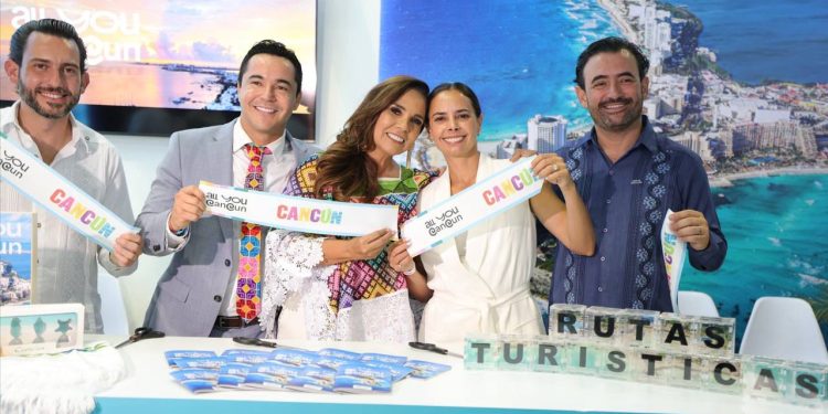 Ana Paty Peralta, participó en la inauguración oficial de la 50ª edición del Tianguis Turístico de México 2026