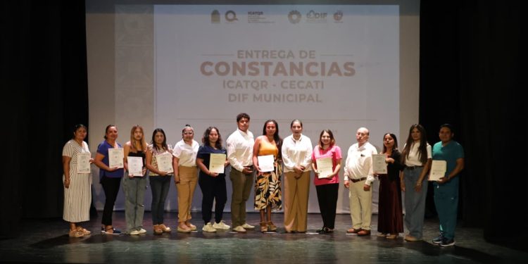 DIF Benito Juárez fortalece capacitación para el trabajo en Cancún