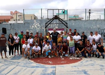 Realizan jornada del Programa de las Brigadas de Rescate y Rehabilitación de Espacios Deportivos (RRED)