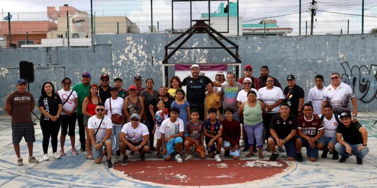 Realizan jornada del Programa de las Brigadas de Rescate y Rehabilitación de Espacios Deportivos (RRED)