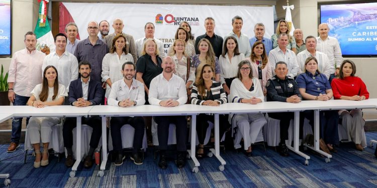 Presenta la Estrategia del Caribe Mexicano Rumbo al Mundial de Futbol 2026