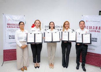 Firman convenio específico de colaboración con el Registro Público de la Propiedad y del Comercio del Estado de Quintana Roo
