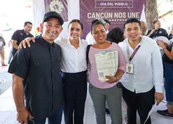 Realizan la 73ª edición de la jornada “Día del Pueblo, Cancún Nos Une por la Transformación”