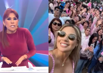 Magaly Medina sorprende por éxito de Pamela López en evento