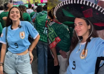 Alaska, influencer uruguaya, destaca ambiente en México en Mundial