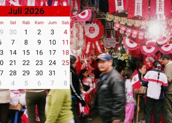 Feriados de julio 2026 en Perú y fin de semana largo
