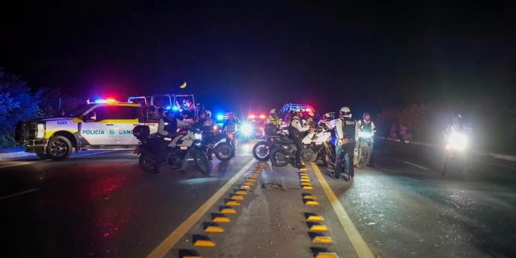 Detienen a más de 91 motociclistas durante rodada en Cancún