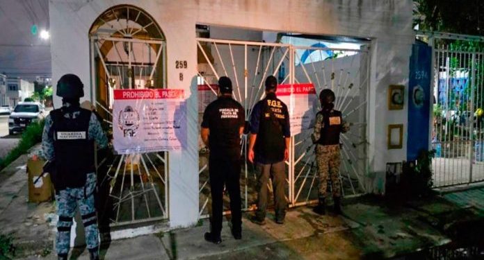 Realizan cinco cateos en Cancún por investigación de trata de personas