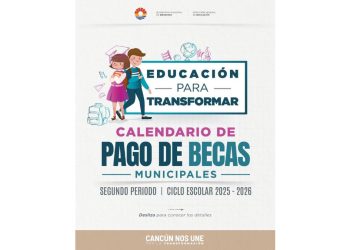 Ana Paty Peralta, presentó el calendario de pago becas del segundo periodo del ciclo escolar 2025-2026 del programa “Educación para Transformar”
