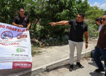 Ayuntamiento de BJ realiza tarea permanente de clausura de basureros clandestinos