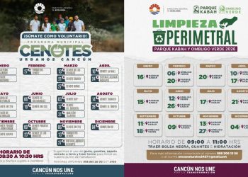 Ayuntamiento de Benito Juárez invita a las y los cancunenses a participar en las actividades ambientales de junio