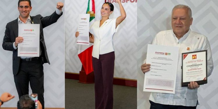 Cinco perfiles buscan la coordinacion estatal de Morena en Quintana Roo rumbo a la gubernatura de 2027