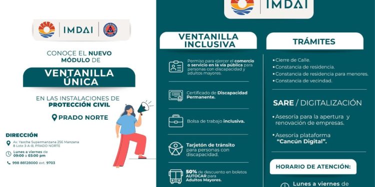 El Ayuntamiento de Benito Juárez, promueve el uso de la nueva Ventanilla Única