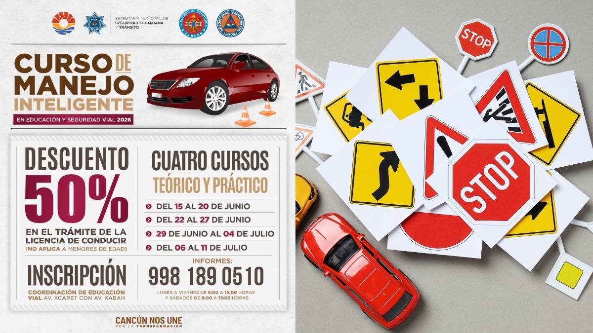 Fechas de los cursos de Manejo Inteligente en Cancun