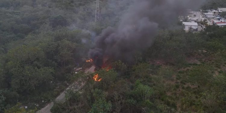 Disminuyen los incendios forestales en Quintana Roo durante 2026