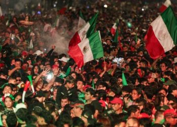 Mas de 730 mil personas celebran en CDMX el triunfo de Mexico ante Corea del Sur en el Mundial 2026