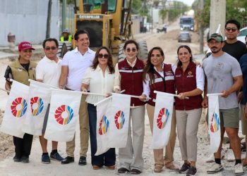 Modernizan Ana Paty Peralta y Mara Lezama la Avenida Nazareth en Cancun