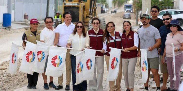 Modernizan Ana Paty Peralta y Mara Lezama la Avenida Nazareth en Cancun