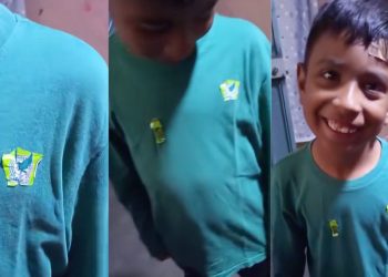 Niño crea su propio jersey del Tri con bolsas de frituras, y la Selección Mexicana responde