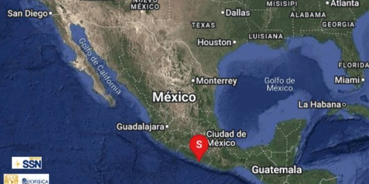 Sismo de magnitud 5 2 en Guerrero no activo la alerta sismica por baja energia detectada