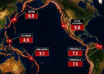 Sismos en el Cinturón de Fuego: cinco terremotos sacuden la región y activan alertas internacionales