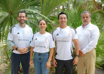 Ana Paty Peralta, invitó a las familias cancunenses a participar en las Clínicas de la Fundación Real Madrid