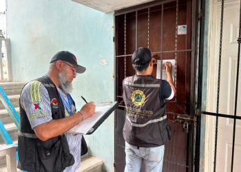 Protección Civil realiza operativo preventivo en 68 edificios de la SM 77 de Cancún