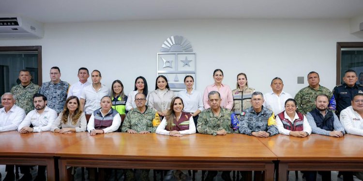 Ana Paty Peralta, presenció la Primera Sesión Ordinaria del Consejo Estatal de Protección Civil e Instalación del Comité Operativo de Protección Civil para la Temporada de Lluvias y Ciclones Tropicales 2026