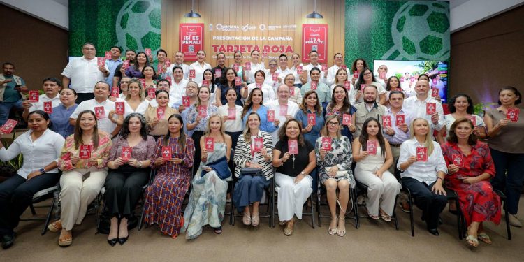 Realizan el lanzamiento de la campaña “TARJETA ROJA: Cero Tolerancia a la Explotación Sexual Infantil”